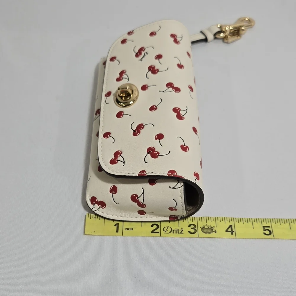 Coach Sunglass Case With Cherry Print